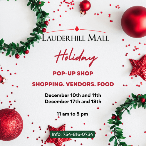 Lauderhill Mall Holiday Pop-Up Shop